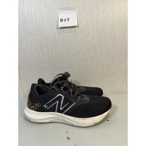 New Balance women's DynaSoft Pro Run v2 Black/Brown Leopard W 8.5